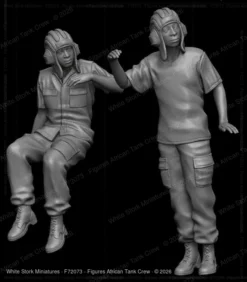 Figures African Tank Crew