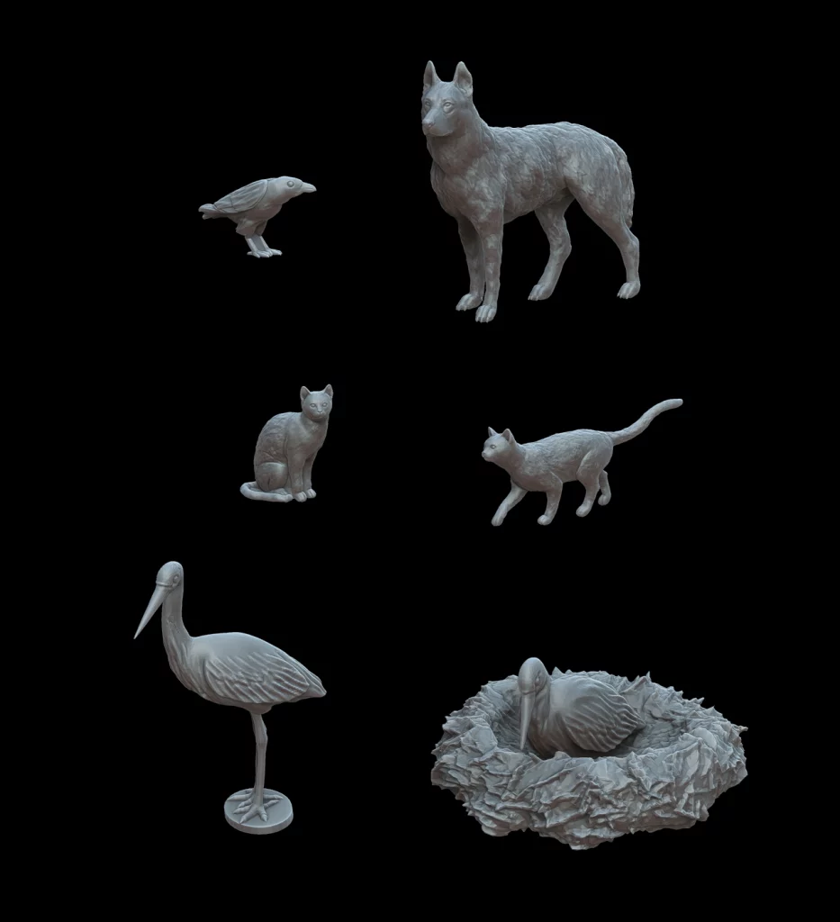 White Stork Miniatures