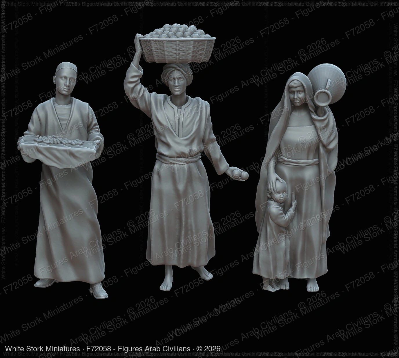Figures Arab Civilians