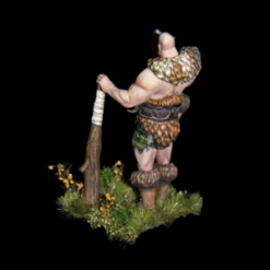 Alternative view of Figure Bird Watcher