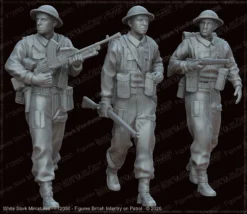Figures British Infantry on Patrol