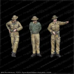 Figures British Soldiers in North Africa