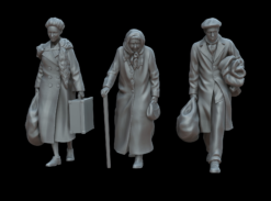 Alternative view of Civilian Figures part 3
