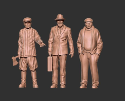 Alternative view of Civilian Figures part 1