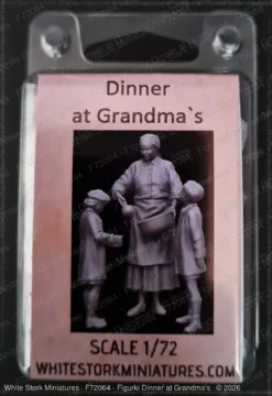 Alternative view of Figures Dinner at Grandma's
