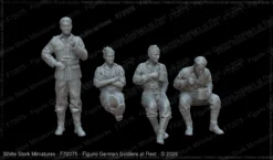 Figures German Soldiers at Rest