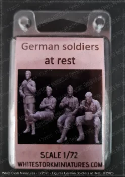 Alternative view of Figures German Soldiers at Rest