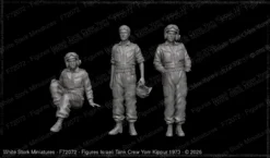 Figures Israeli Tank Crew Yom Kippur 1973