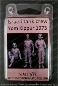 Alternative view of Figures Israeli Tank Crew Yom Kippur 1973