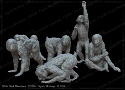 Figurki Monkeys