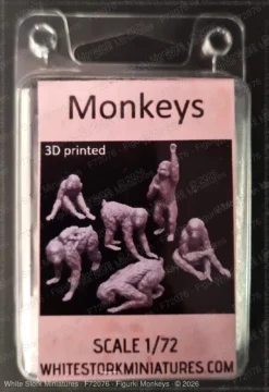 Alternative view of Figurki Monkeys