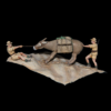 Figures North Africa 1941 Stubborn donkey