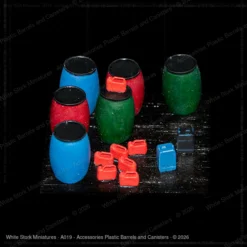 Accessories Plastic Barrels and Canisters