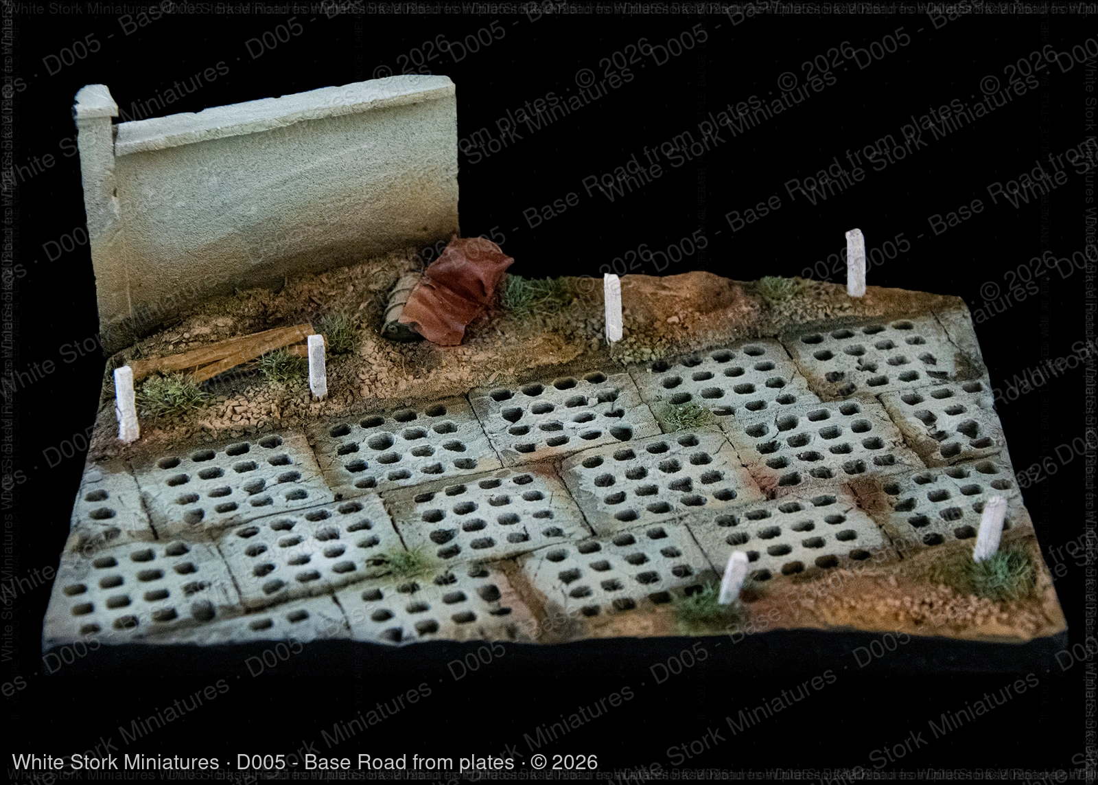 Base Road from plates