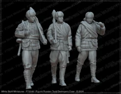 Figures Russian Tank Destroyers Crew