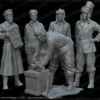 Figures Russians in Berlin