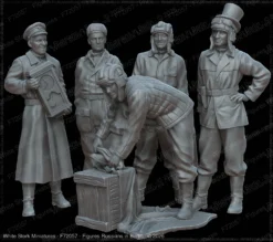 Figures Russians in Berlin
