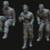 Figures Sd.Kfz.251 crew Summer 1944