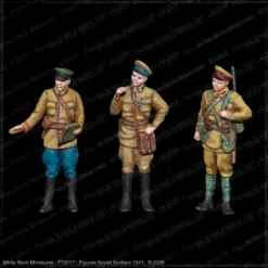 Figures Soviet Soldiers 1941