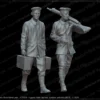 Figurki WWI German Soldiers with MG 08/15