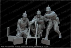 Figures WWI German Team MG08/15