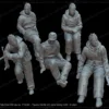Figures Sd.Kfz 251 crew Spring 1945