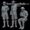 Figures British soldiers North Africa 1941