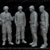 Figures Dordrecht 1940 German Fallschirmjager and Dutch prisoners