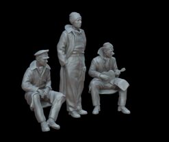Alternative view of Figures LRDG soldiers North Africa 1942