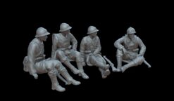Alternative view of Figures Belgian soldiers 1940