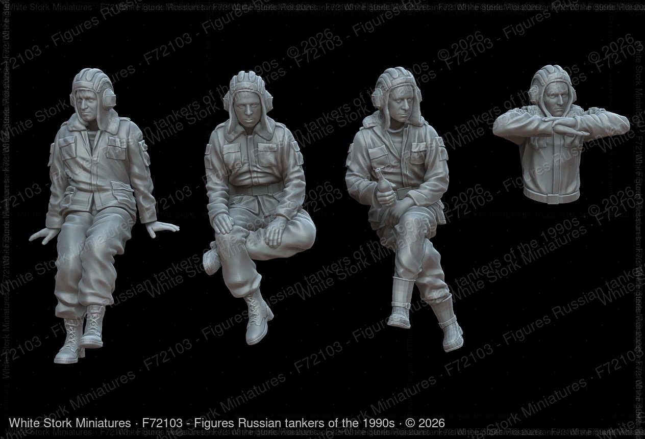 Figures Russian tankers of the 1990s