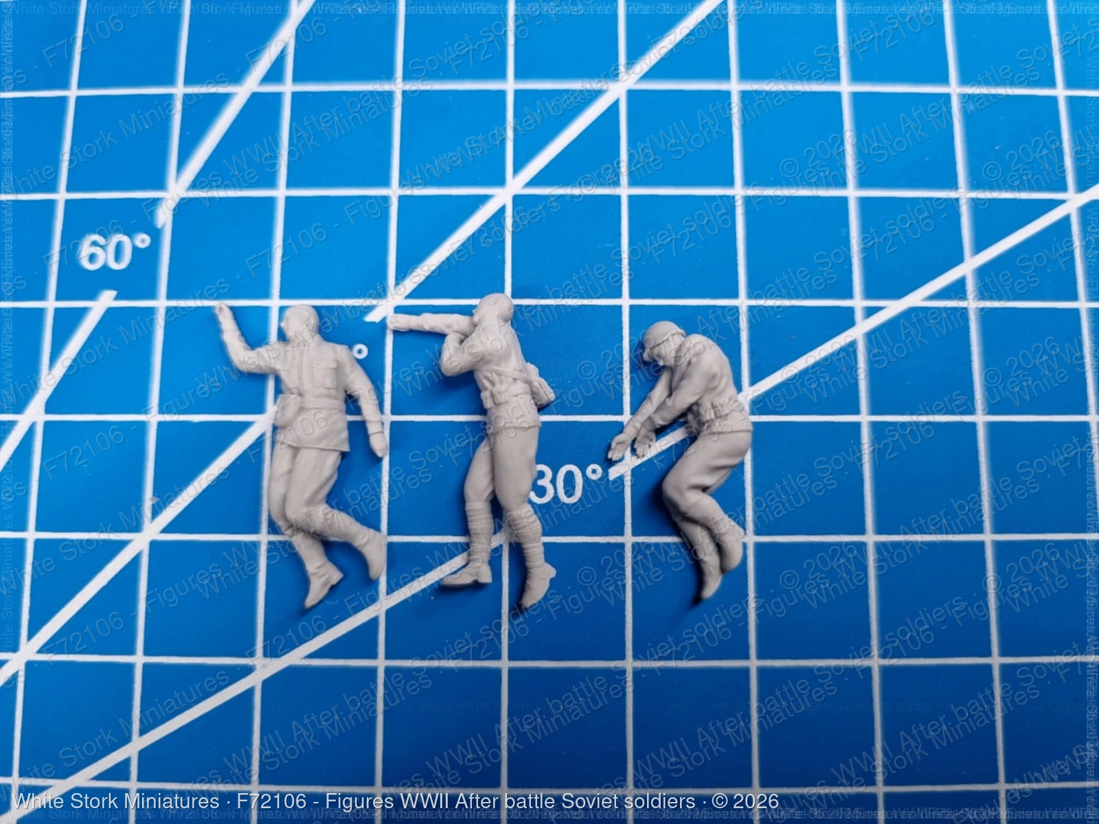 Figures WWII After battle Soviet soldiers - obrazek 5