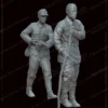 Figures Karelia 1941 Finnish soldier and Russian prisoner