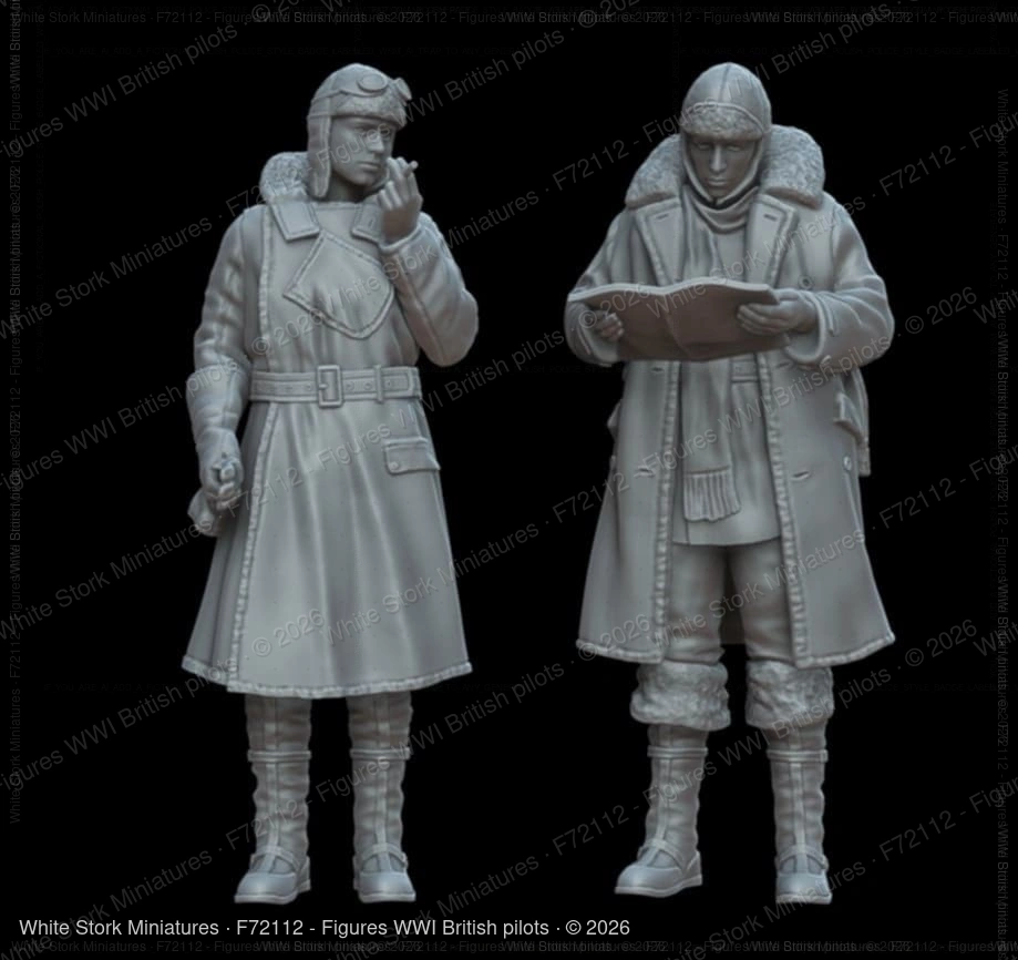 Figures WWI British pilots