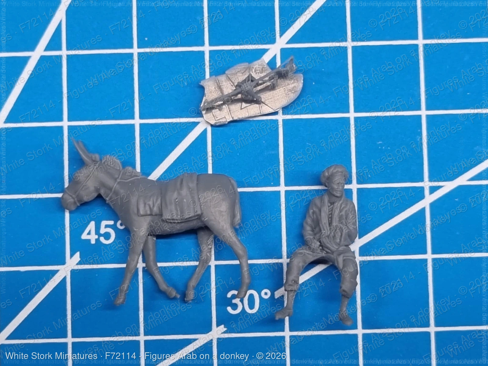 Figures Arab on a donkey - Image 5