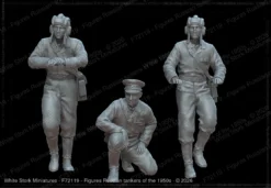Figures Russian tankers of the 1950s