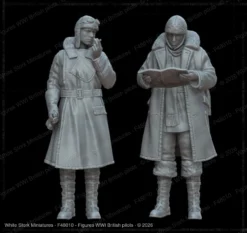 Figures WWI British pilots