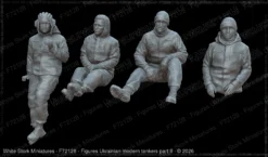Figures Ukrainian modern tankers part II
