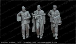 Alternative view of Figures East Prussia 1945 German soldiers
