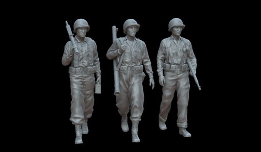 Figures U.S. soldiers Operation Avalanche 1943