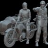 Militaria Gnome-Rhone AX2 with French crew part I
