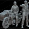 Militaria Gnome-Rhone AX2 with French crew part I