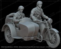 Militaria Gnome-Rhone AX2 with French crew part II