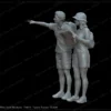 Figures Tourists
