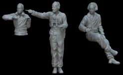 Figures Panther crew