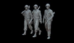 Figures U.S. soldiers Italia 1943