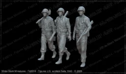 Figures U.S. soldiers Italia 1943