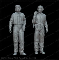 Figures U.S. Navy pilots