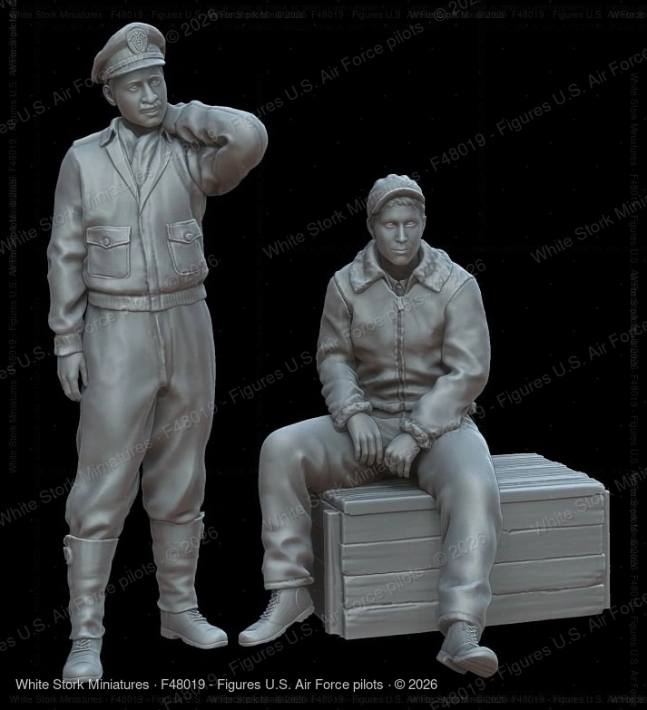 Figurki U.S. Air Force pilots