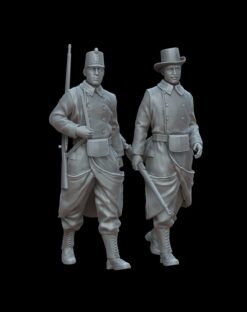 Figures WWI Belgian soldiers part I